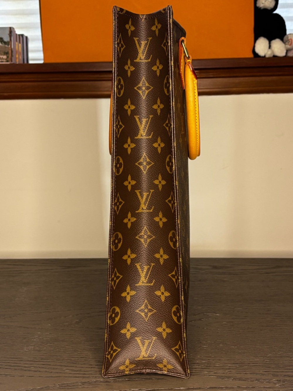 Louis Vuitton Sac Plat Monogram Vintage Tote w/ Dust Bag & COA Authentic - Picture 7 of 9